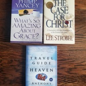 Set of 3 Christian books from various authors